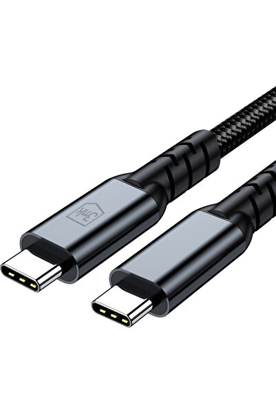 3MK Hyper N Thunderbolt 4 Charging Cable, black, 240W, 1m