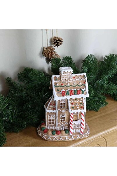 DacEnergy Christmas decoration, gingerbread house type, made of polyester resin