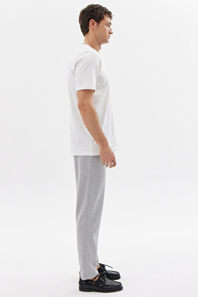 PAULMARK Men's Textured Jogger Pants with Elastic Waist