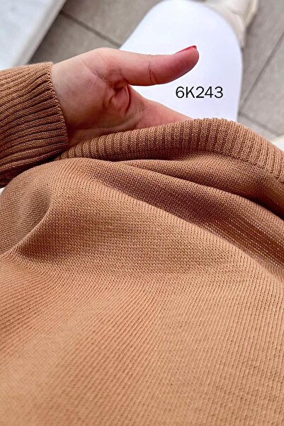 İnce Topuk Crew Neck Knitwear Blouse 6K243