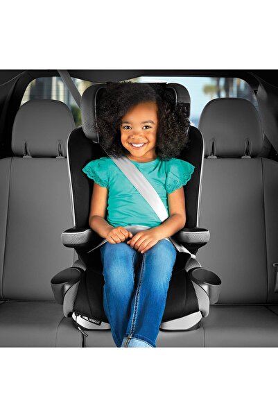 Chicco MyFit Zip Harness + Booster Car Seat 25-100lbs, Granite