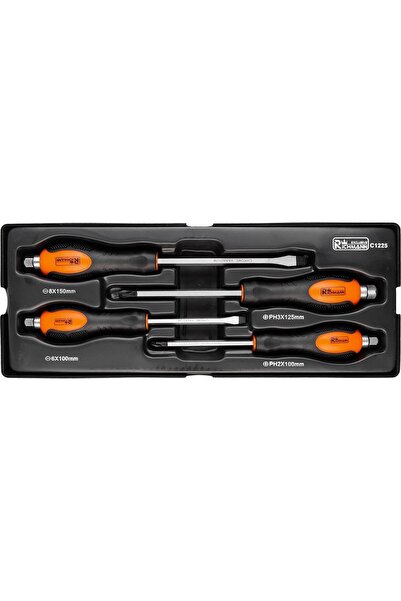 richmann Impact screwdriver set, flat & Phillips, drawer TIP A (385x150 mm), ...