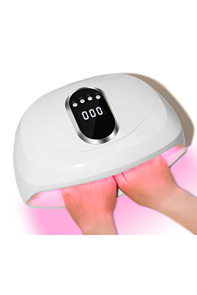 Cosmeticos Λάμπα UV/LED 220W, 57 ΡΟΖ LED, για 2 χέρια - 19R