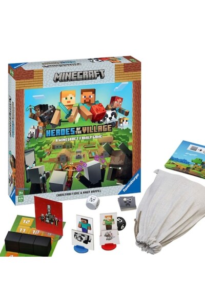 MINECRAFT Heroes of the Village Board Game