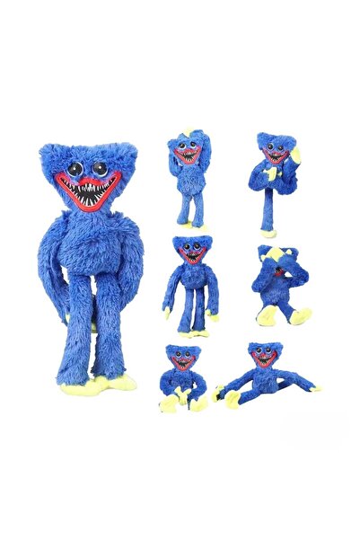 Virtual Trend Jucarie de plus Virtual Trend®, Huggy Wuggy, Albastru, 40cm