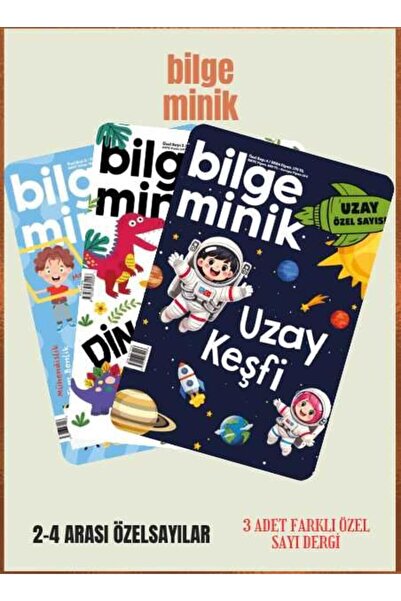 Bilge Minik Dergisi Bilge Minik 2. 3. Ve 4. Özel Sayılar