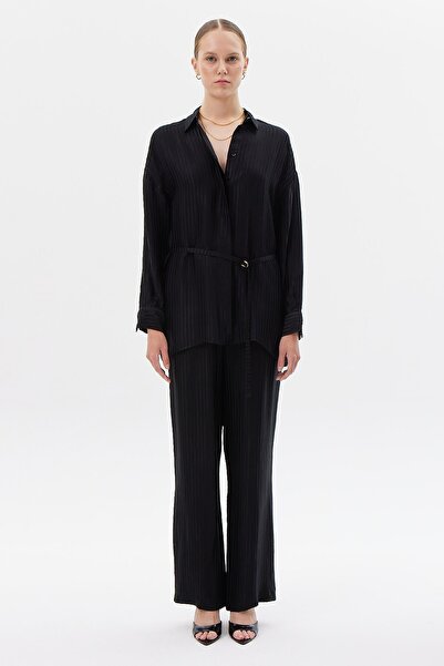 PAULMARK Γυναικείο σατέν παντελόνι