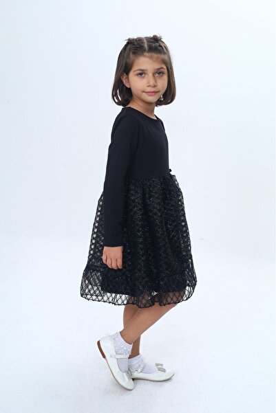 Toontoy Girl's Ruffled Tulle Dress