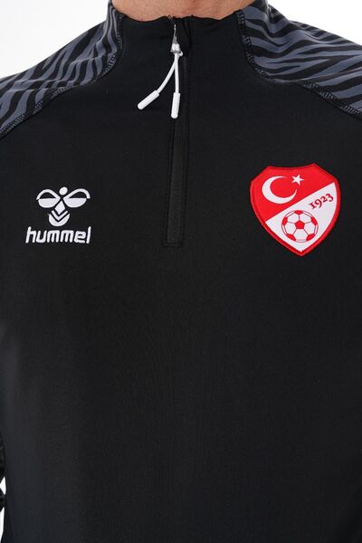hummel Sweat TFF HAKEM ANTRENMAN EŞOFMAN ÜSTÜ SİYAH