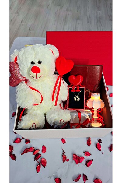 Laydy Collection AYICIKLI & VINTAGE DEFTERLİ büyük hediye kutusu seti