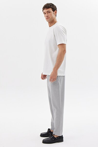 PAULMARK Men's Textured Jogger Pants with Elastic Waist