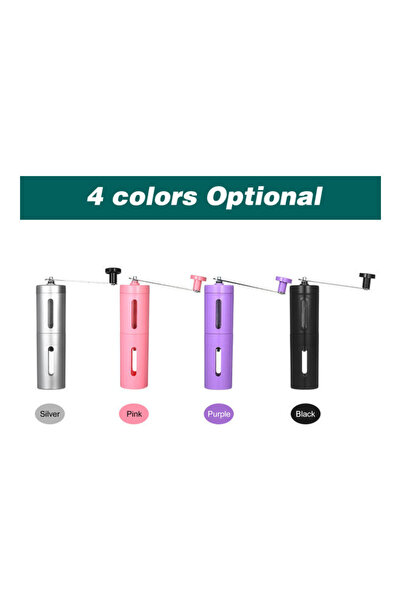 HALAMODO Black Manual Coffee Grinder