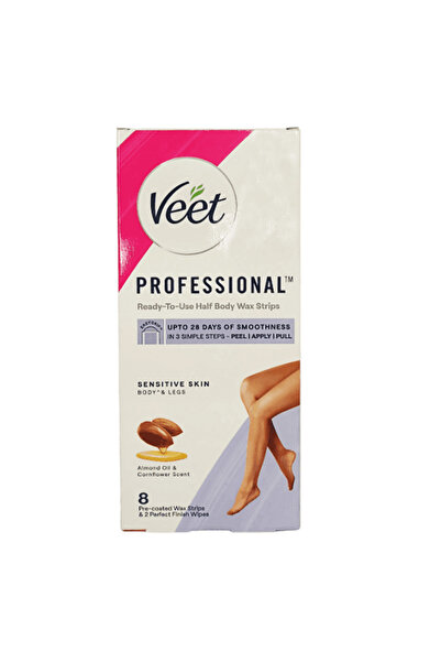 Veet Sensitive Skin Hair Removal Wax Strips - 20 Strips