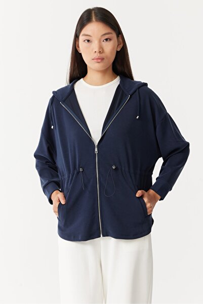 PAULMARK Γυναικείο μπλουζάκι με κουκούλα