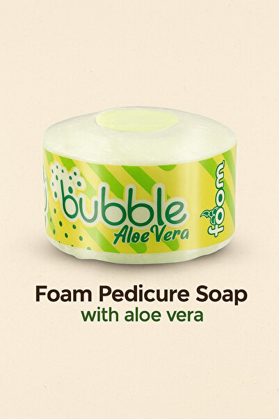 IDM 5 Pieces Concept Bubble Pedicure Bath Ball Aloe Vera 92 Gr