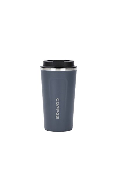 HALAMODO Portable Travel Coffee Mug Stainless Steel Leak Proof Insulated Mug Blue