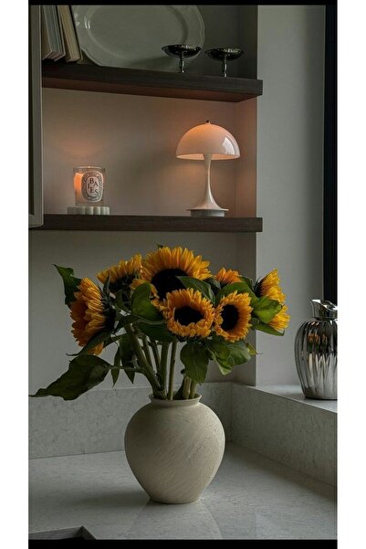 Diana Accessory Yapay Ayçiçeği Demeti 7 Dal 50 Cm 1.Kalite VAZO DAHİL DEGİLDİR