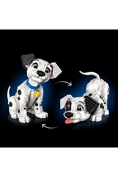 LEGO Disney 101 Dalmatians Puppy (43269) – Customizable Adult Buildable Model