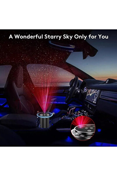 PRIMEDEO Professional car air freshener with star projection on the ceiling