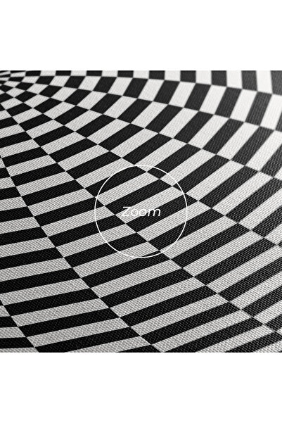 Arthub Canvas Painting, Bedroom And Living Room, Abstract, 3d Black White Ball