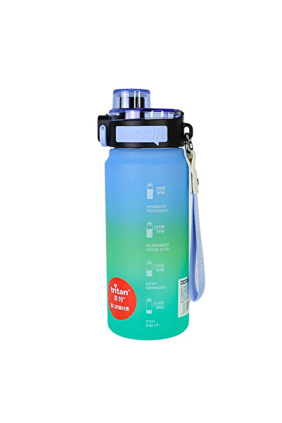 SAFECARE Reusable Bottle, 550 ml, Blue-Green Gradient