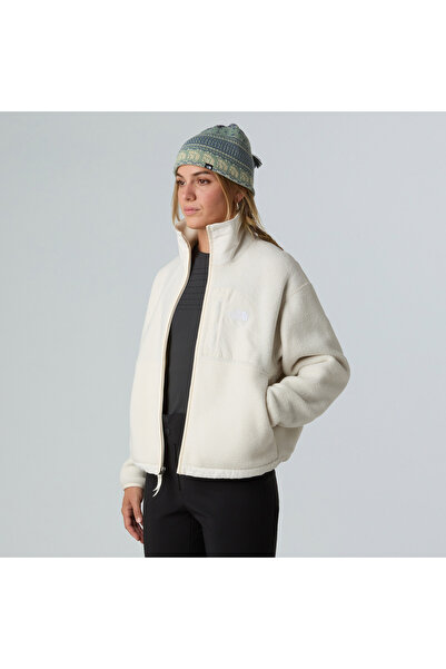 THE NORTH FACE Yumiori Off-Peak Full Zip Women's White Fleece Coat
