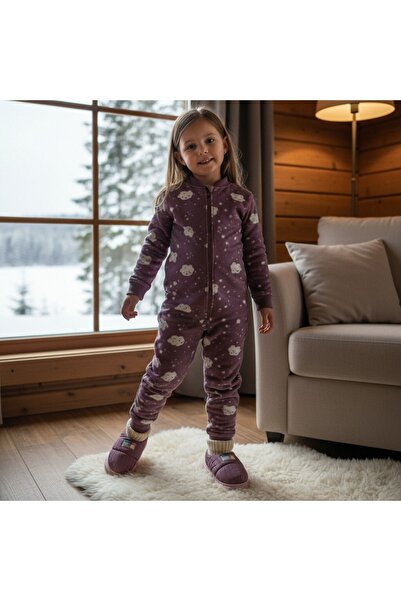 OEM Cotton lined slippers for children, for indoors or short outdoor outings, 43079B-85