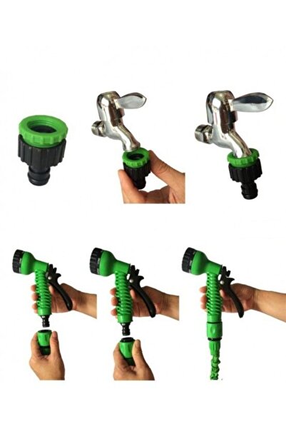 MANDU GREEN Crepe Expandable Hose 45m MAGIC HOSE