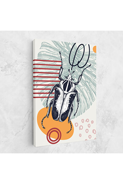 Arthub Canvas Painting, Bedroom And Living Room, Modern, Insects Art Collage