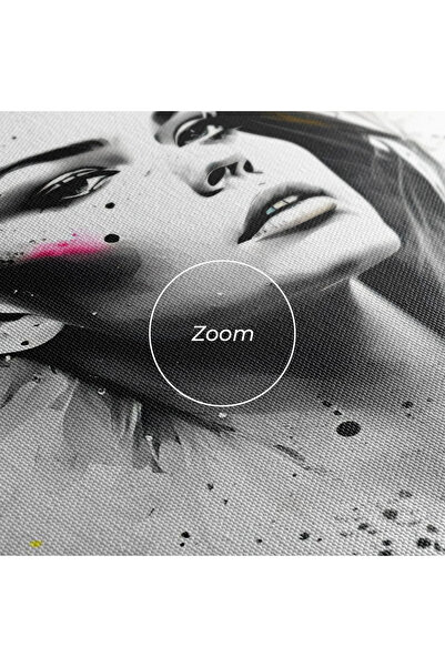 Arthub Canvas Painting, Bedroom And Living Room, Women, Ink Splash Portrait