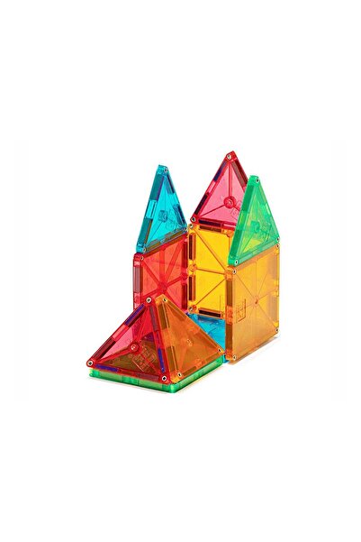 Magna Tiles Magna-Tiles Clear Colors, 100-piece magnetic set