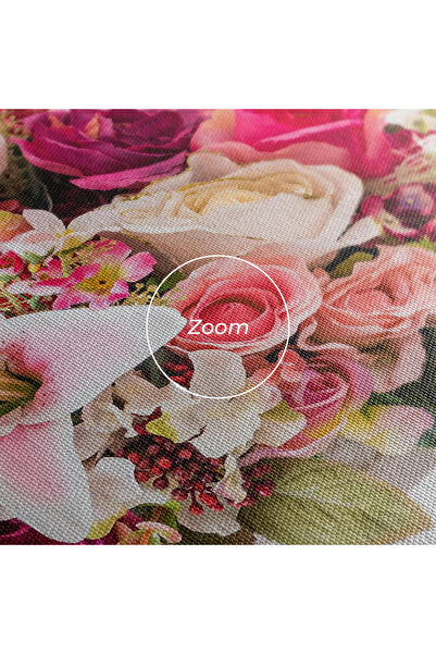 Arthub Canvas Painting, Bedroom And Living Room, Flowers, Bouquet Flowers Vase