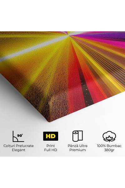 Arthub Canvas Painting, Bedroom And Living Room, Abstract, White Light Mix