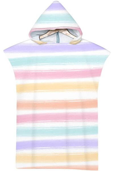 Generic Kiehls Hooded Poncho Beach Towel - Microfiber Quick-Dry Hooded Towel 75×110 cm, Pink