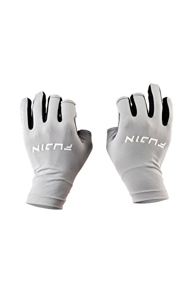 Fujin Pro Angler S24 Summer Gloves Grey Eldiven