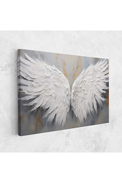 Arthub Canvas Painting, Bedroom And Living Room, Modern, Pretty Angel Wings