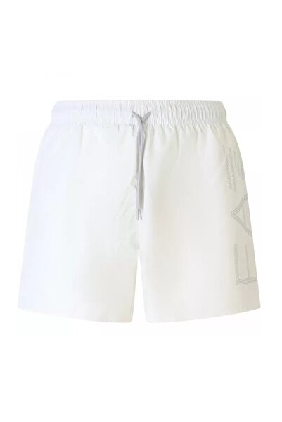 EA7 Men's M OVERSIZE LOGO BOXER Swim Shorts