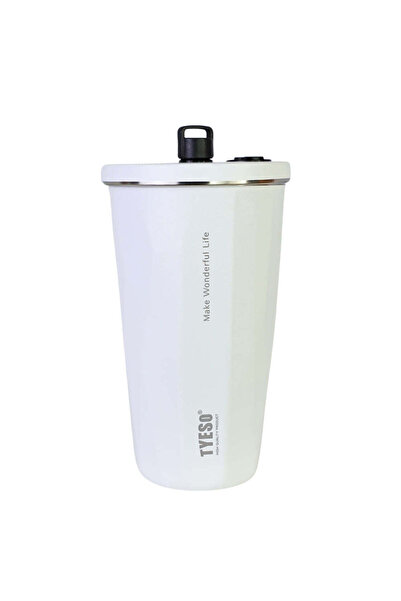 SAFECARE Cup with Straw, 500 ml, White