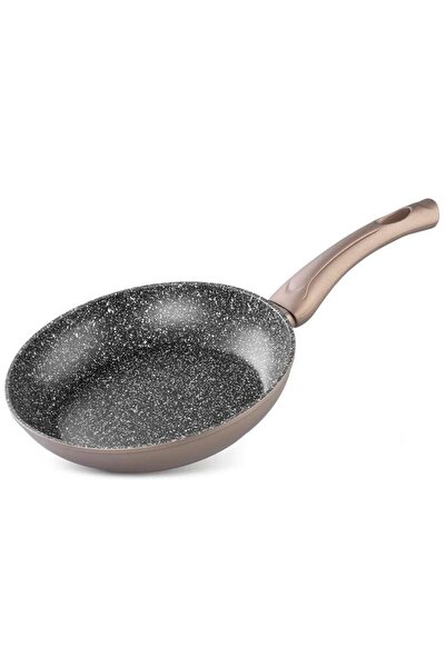 Magic Home Coffee Brown Line Frying Pan, 26 cm, MagicHome
