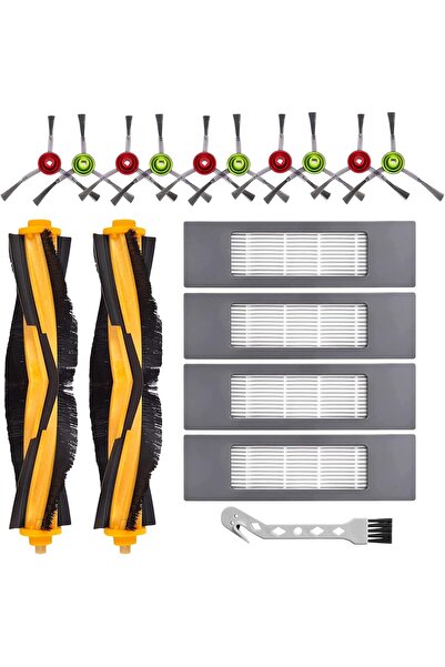 Chuancheng طقم ملحقات بديل مكون من 17 قطعة لسلسلة Ecovacs Deebot Ozmo 920/950...