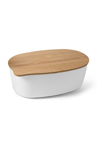 Tchibo Bread Box, with Cutting Board, Plastic