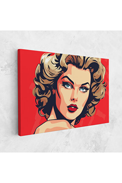 Arthub Tablou Canvas, Dormitor Si Living, Femei, Blue Eyes Portrait