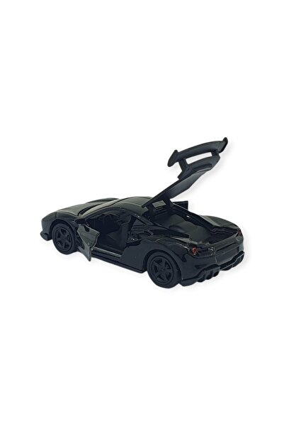 Vardem Pull and Drop Metal Small Cars 8 cm - 6411A-9 - Black