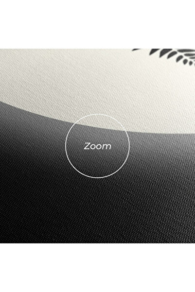 Arthub Canvas Painting, Bedroom And Living Room, Modern, Full Moon Leaf