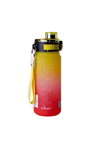 SAFECARE Reusable Bottle, 550 ml, Yellow-Red Gradient