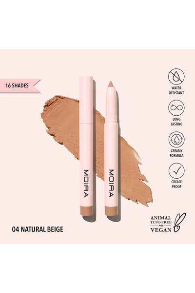 MOİRA - At Glance Stick Shadow (004, Natural Beige)