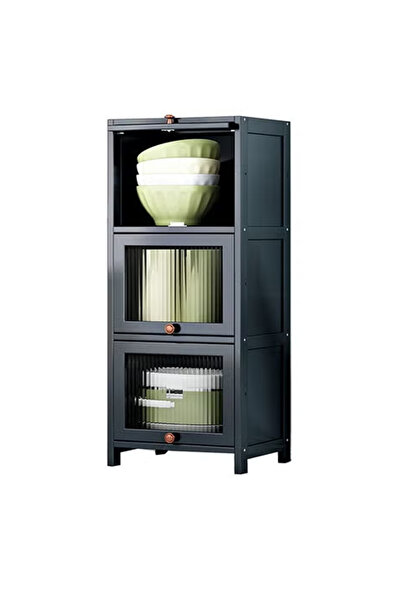 KEKE 3 Tier Multifunctional Kitchen & Bathroom Ultra-Narrow Bathroom Gap Storage Cabinet Rack