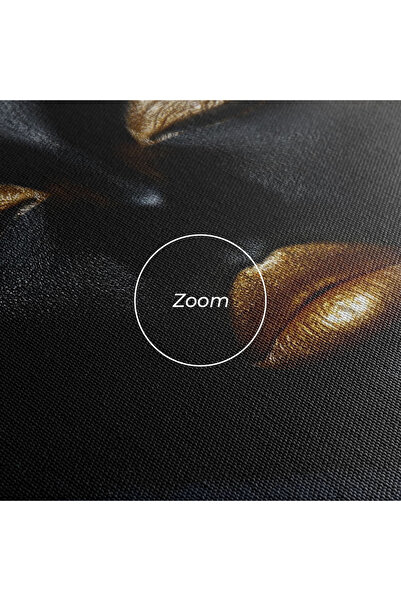 Arthub Canvas Painting, Bedroom And Living Room, Women, Fingertips Gold Makeup