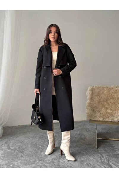 MAXMOOR BRENDON Trençkot 2158 - Siyah