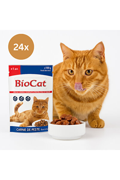 Biocat 24x Wet Fish Food Pouch